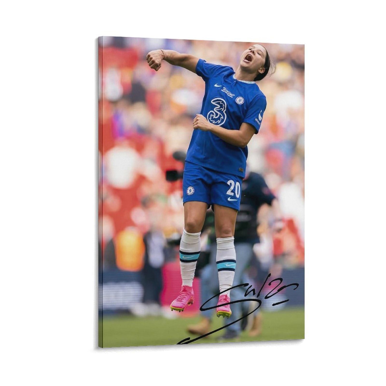 ASUIU Sam Kerr Canvas Poster Wall Art Poster Prints Home Decor Picture Canvas Painting Posters 24x36inch(60x90cm)