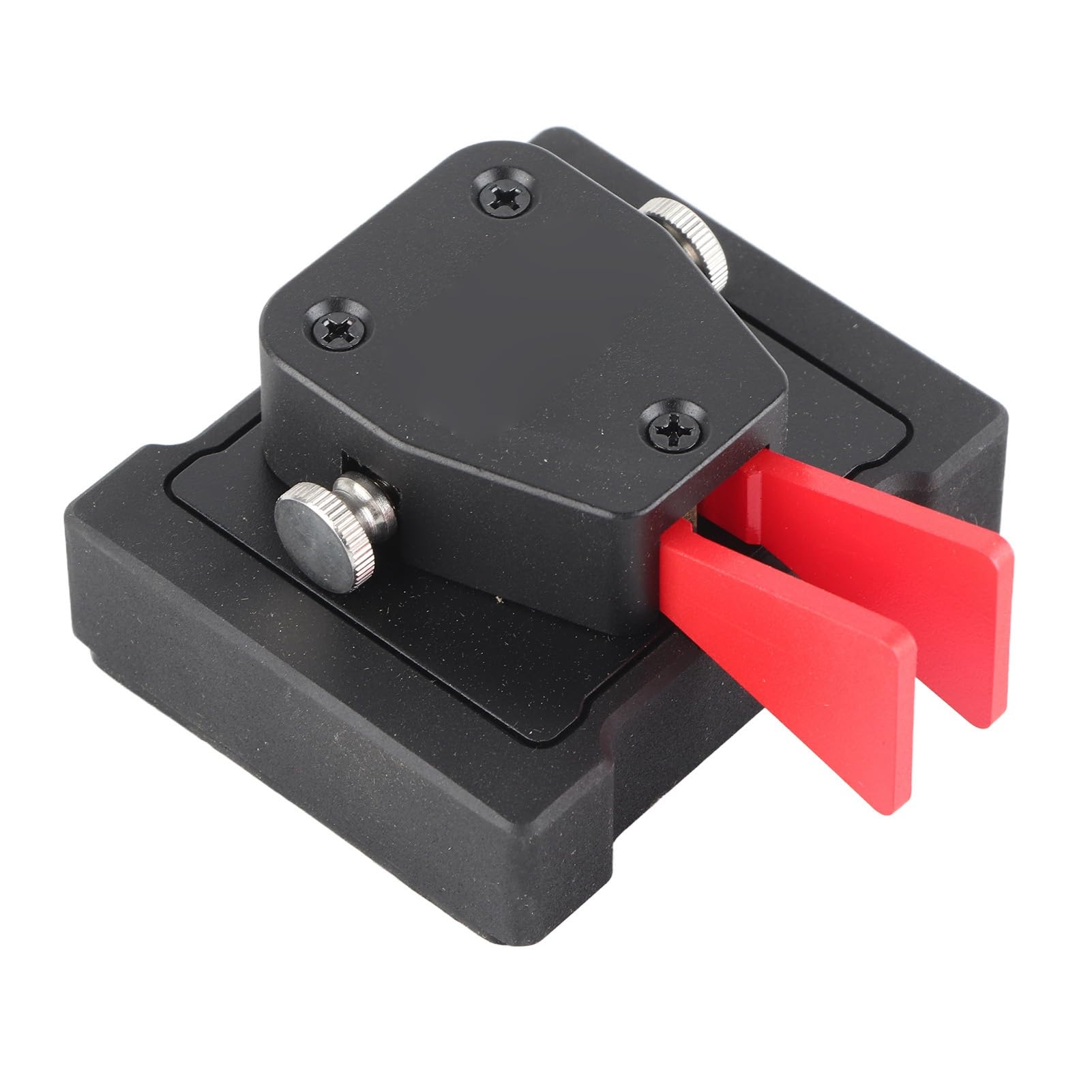 Keyer Paddle, Contatti Regolabili Chiave Codice Morse con Striscia in Gomma Antiscivolo per Appassionati di Radio a Onde Corte UNI730C