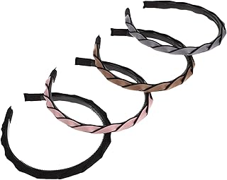 FOMIYES 8 pcs toothed headband girls hair ties girl hair ties hair accessories for girls Hairband Decor Stylish Head Decor hair accessories for women Toothed Hairband Chic Headband Miss