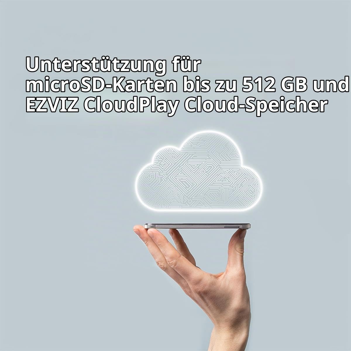 EZVIZ Überwachungskamera H9C – Nachtsicht Farbe 360° – ideal für die Sicherheit zu Hause – Auflösung 2 K + 2 K