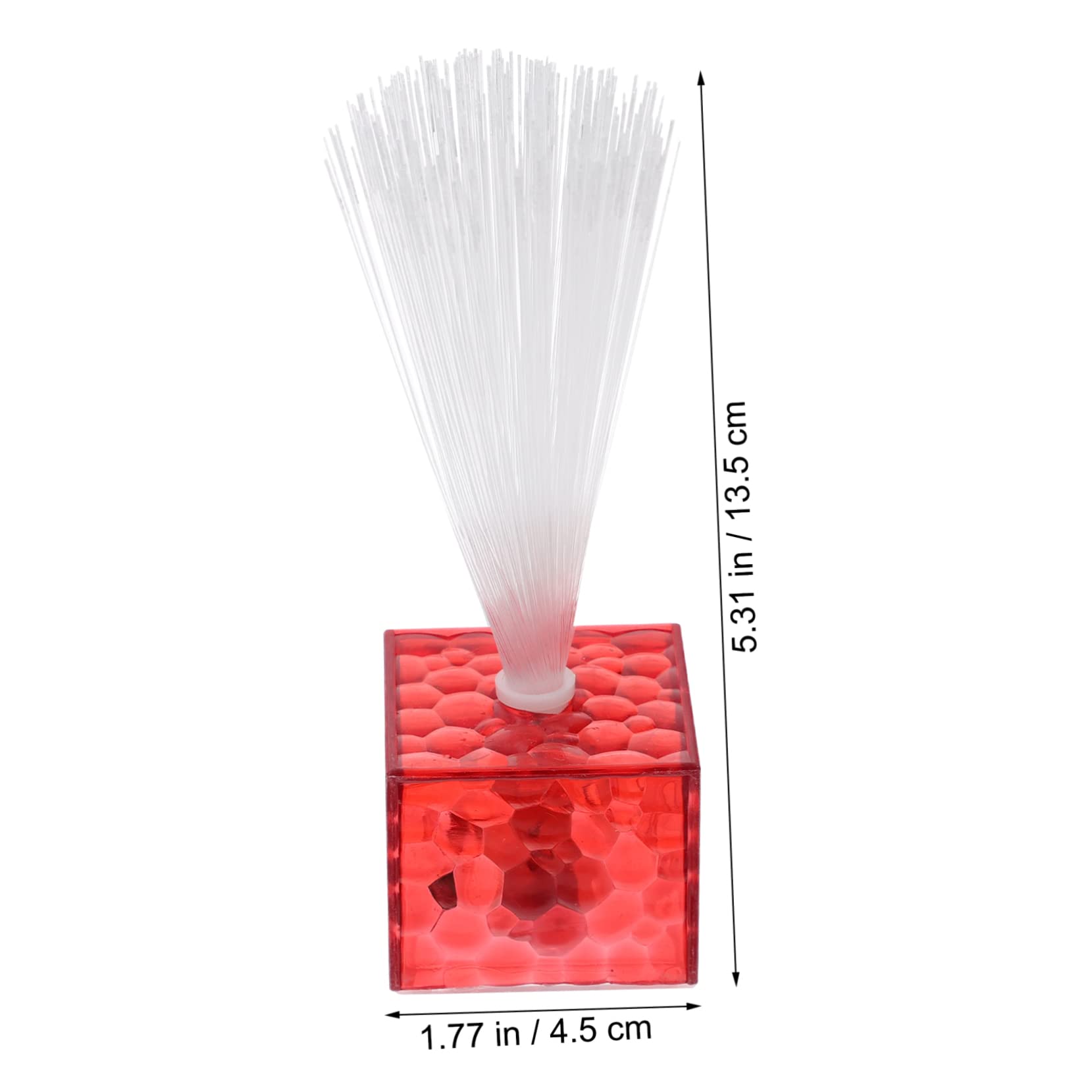 Angoily 6 Pcs Led Fiber Optic Lights for Wedding Party Birthday Decor Centerpieces Battery-Powered