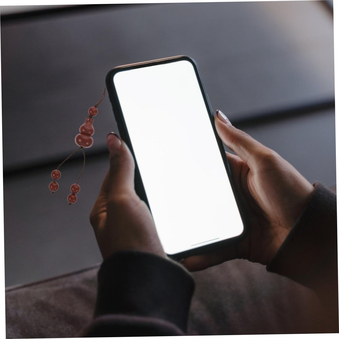 Lurrose Colgante Teléfono Móvil Correa Decorativa Con Abalorios Accesorios Electrónicos Y Decoración De Móviles De Instalar Y Retirar