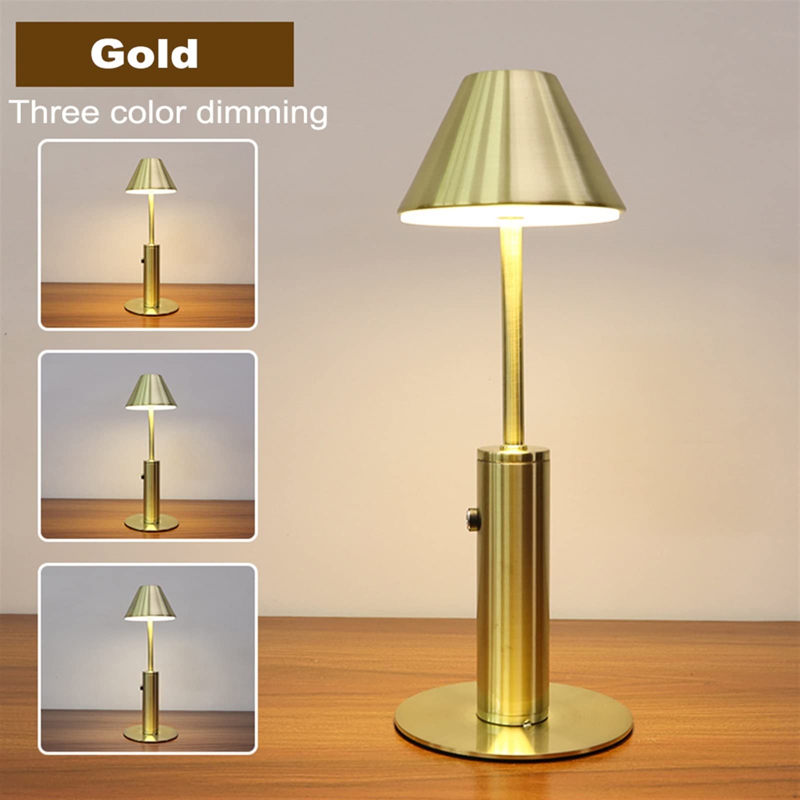 Lámpara de mesa de noche, lámpara de mesa moderna nórdica, lámpara de escritorio de carga creativa, luces de barra, lámpara de mesa de restaurante, lámpara de mesa de luz para dormitorio good