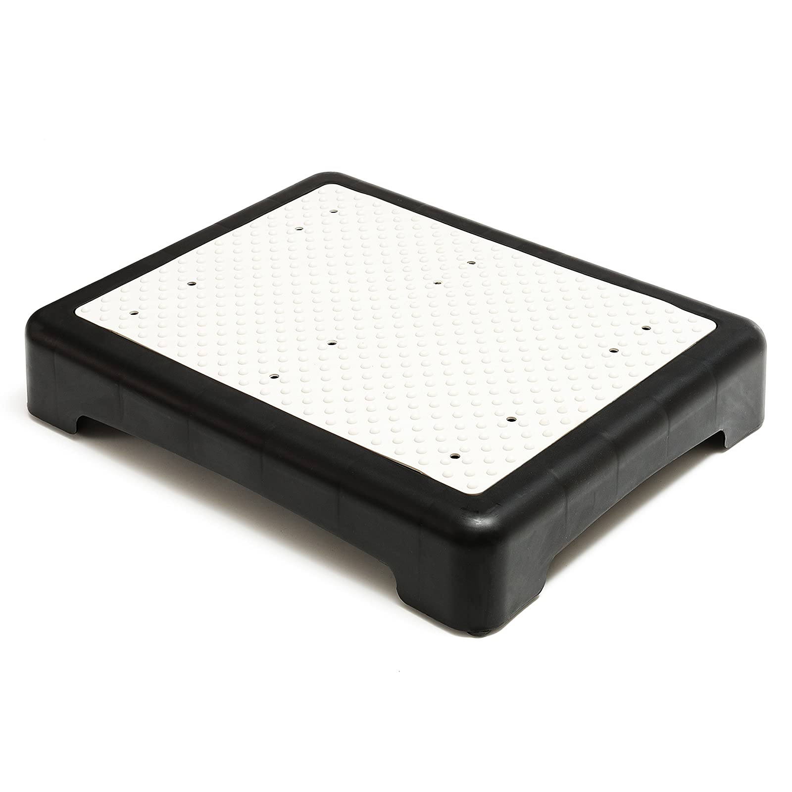 Indoor Outdoor Step Stool 4 Inch, Non-Slip Mobility Platform Step, Portable Step Riser for Elderly & Disabled, Half Step for Stairs, Cars, Bed, Chair, Shower Max Hold Up to 450 lbs