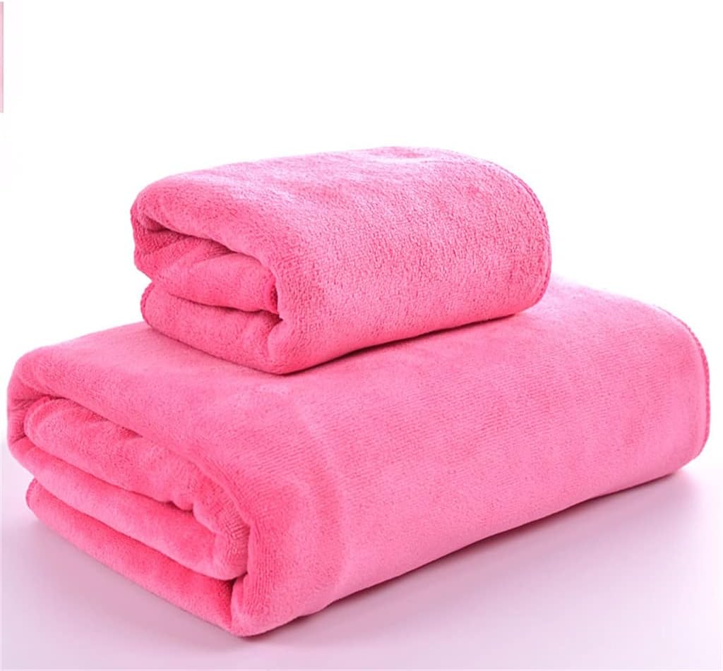 Bath Towels Quick-Drying Adult Thickened Household Couples Absorbent and Non-linting Bath Towel(E)