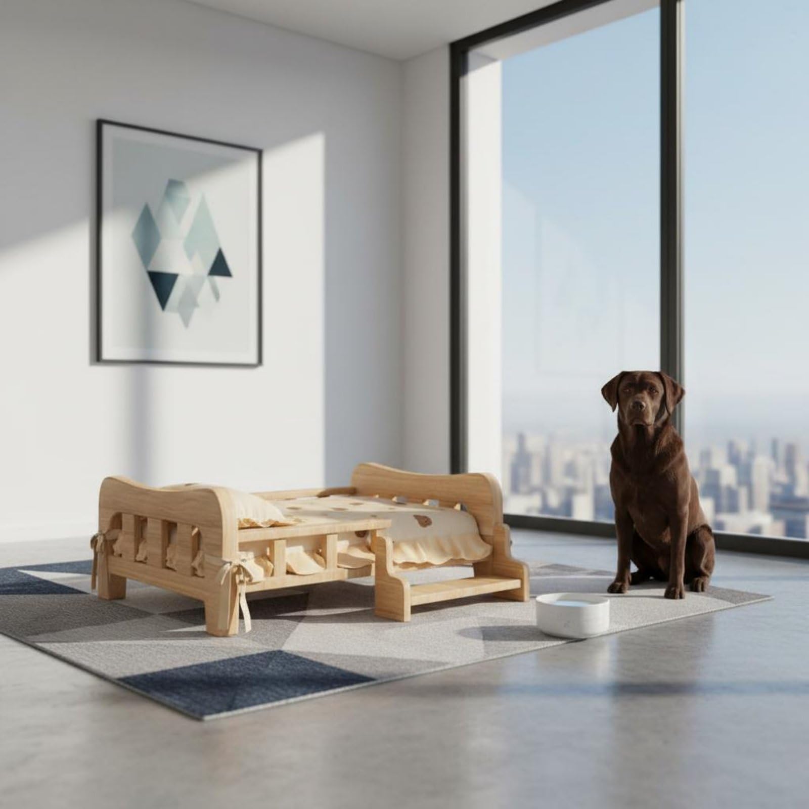 Cama para Perros Cama para Mascotas Cama, Mediano 55 35 Cm, Style to 4