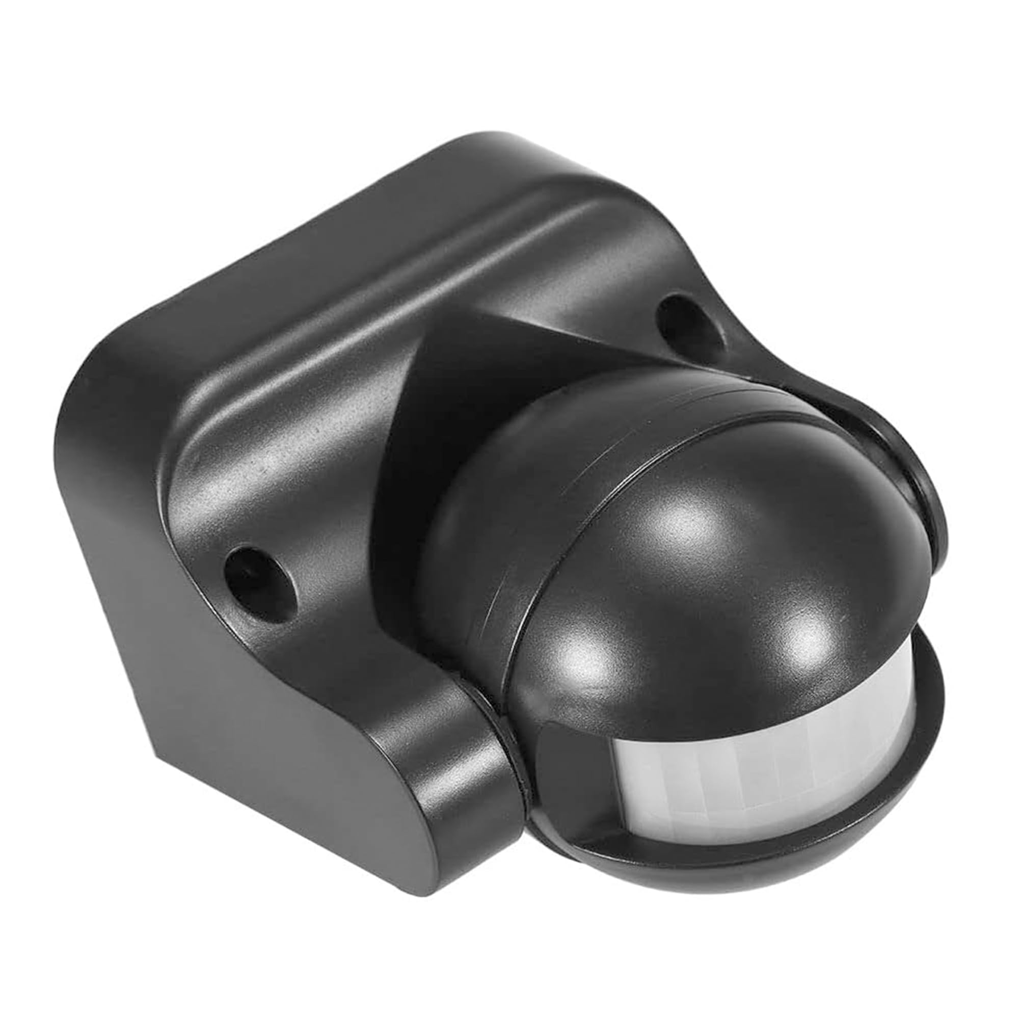 Clearhill Black Pir Motion Sensor Light Switch-360° Detection Range, 220-240V Ip54 Infrared Occupancy Sensor Switch,Djustable Delay Indoor/Outdoor Wall Switch