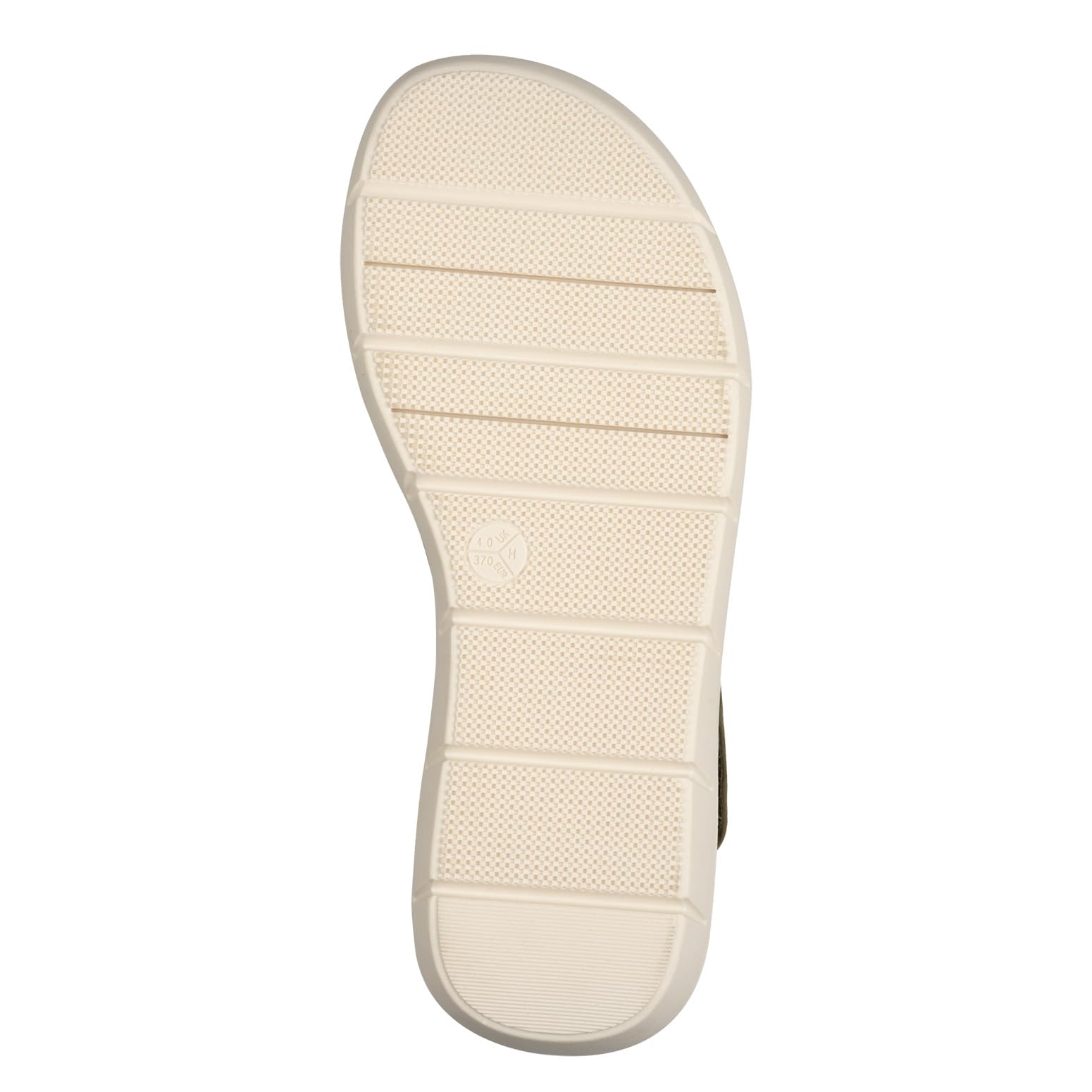 Jana Coshy Damen Sandalen flach mit Klettverschluss Vegan, Grün (Sage), 37 EU – Ansicht 4