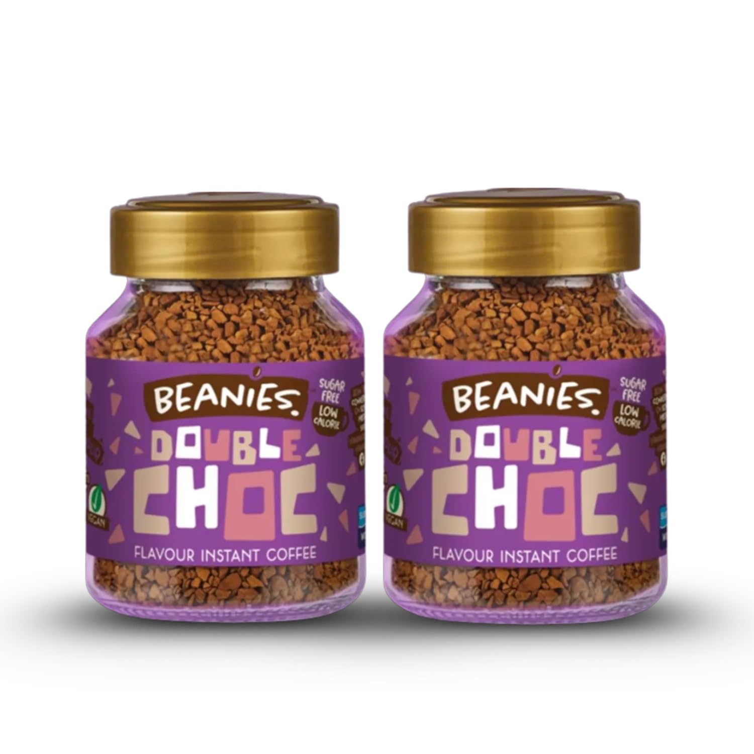 Beanies Double Chocolate Flavour Instant Coffee, 50g | Smooth, Velvety Taste | Naturally Flavoured | 100% Australian | Freeze- dried | Vegan | Nut-free | For Chocolate Lovers | Pack of 2-image-16
