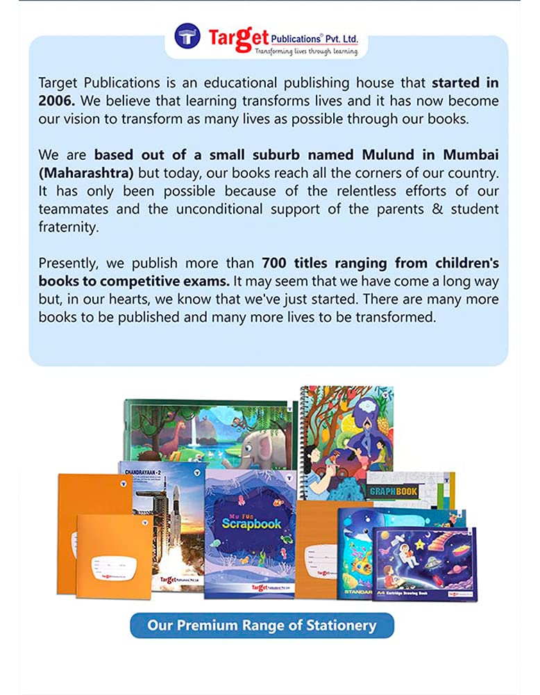 TARGET PUBLICATIONS Taccuino piccolo a due righe, 76 pagine, 15,5 x 19 cm, copertina rigida con etichetta, quaderni a righe a due righe per bambini, quaderni a doppia linea per scrivere | Confezione