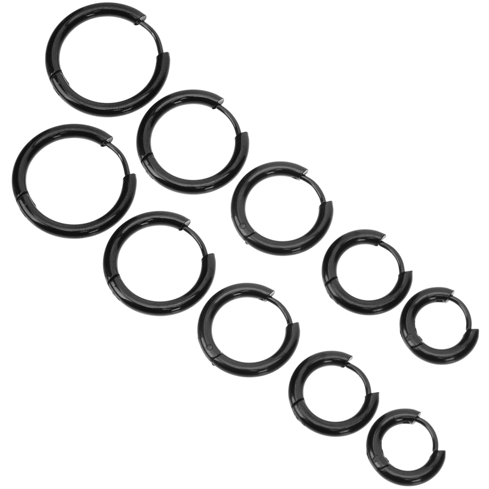 LIFKOME 50piezas Pendientes Inoxidable Hipoalergénicos Para Mujeres De Pendientes Redondos Antialérgicos y Elegantes Para Ocasiones Especiales