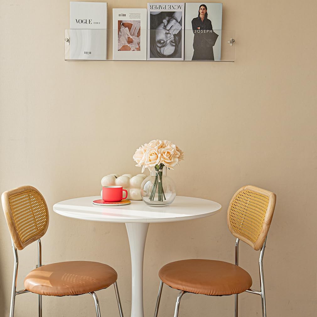 Artificial Roses Single Stem 10pcs Fake Silk Flower Arrangement Bouquet for Home Party Wedding Decoration(Pink Champagne) - Image 5