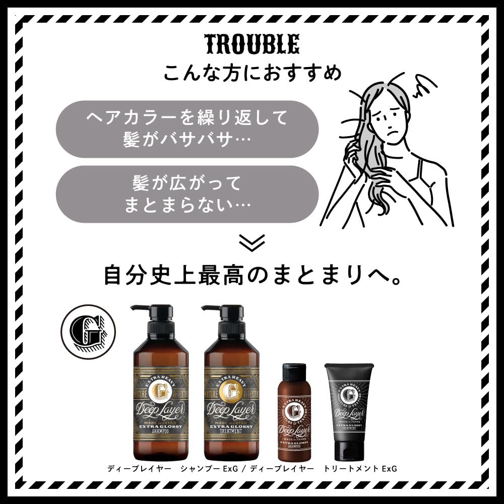 Amazon.co.jp: Deep Layer Shampoo ExG 750mL Refill Beauty Salon