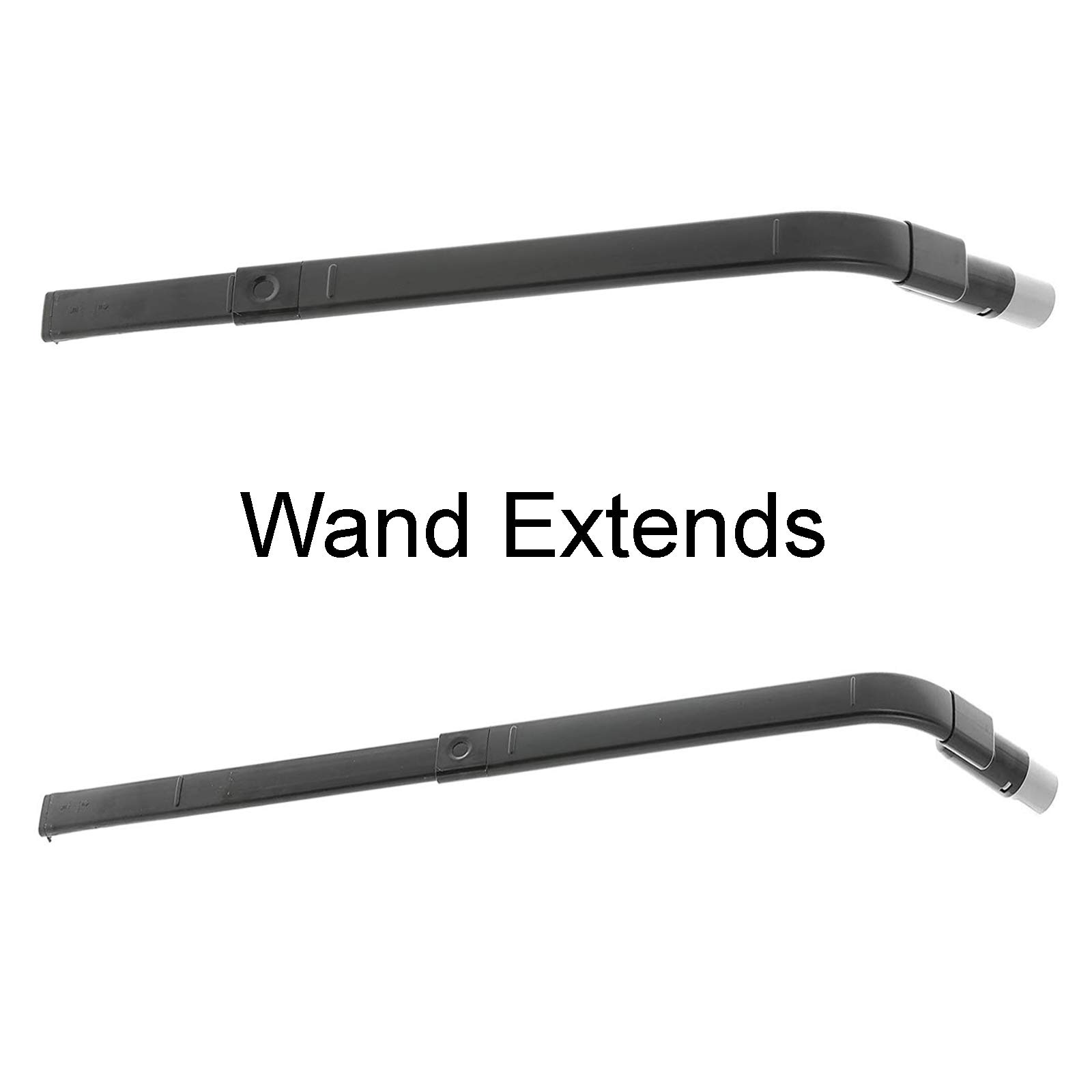 Qualtex Under Appliance Wand Dusting Brush Tool Compatible with Shark Cordless & Upright Vacuum Cleaners with Reversible End