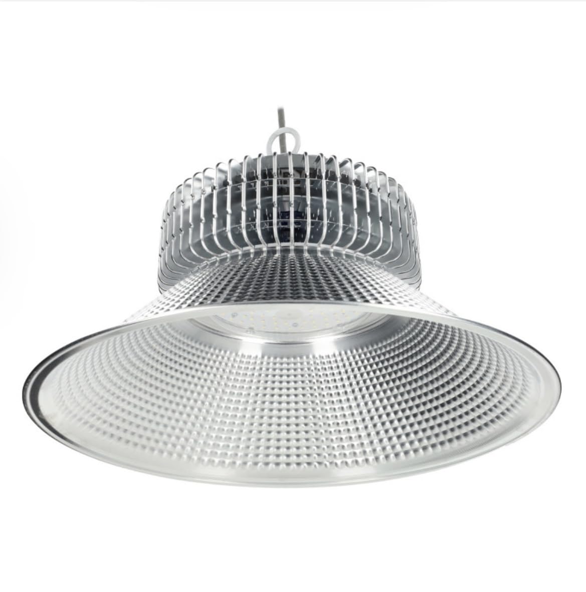 LED High Bay Downlight, Dimmable, Ultra Slim Design, Silver For Garrage,Warehouse,Shop,Room And Hall Use (200W)