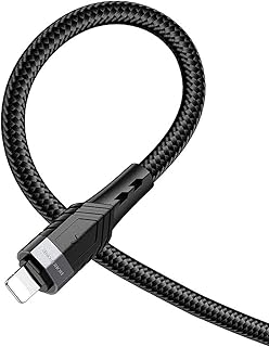 BOROFONE BU35 Lightning Influence charging data cable - Black