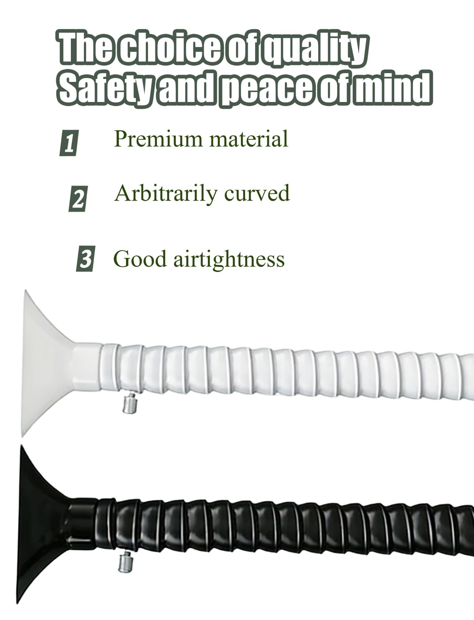 Brazo extractor de humos ajustable, manguera de extracción de humo y polvo, 7,5-160 cm, para ventilación de banco de trabajo
