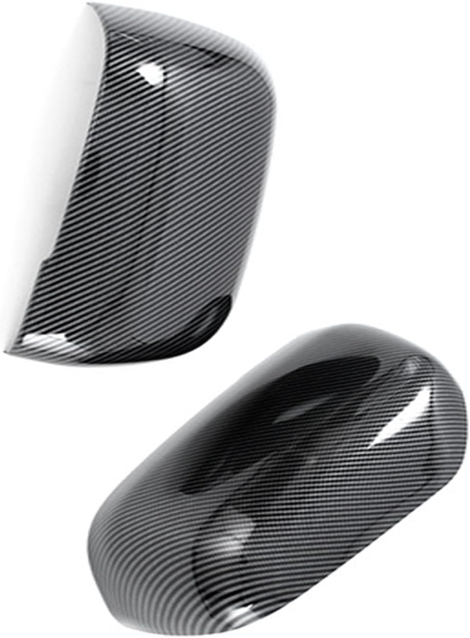 XJPGHA Wing Mirror Covers Caps for Mitsubishi Pajero 2019, Sturdy Durable Cover Housing Door Mirror Vehicle Accessory Rearview Side Covers