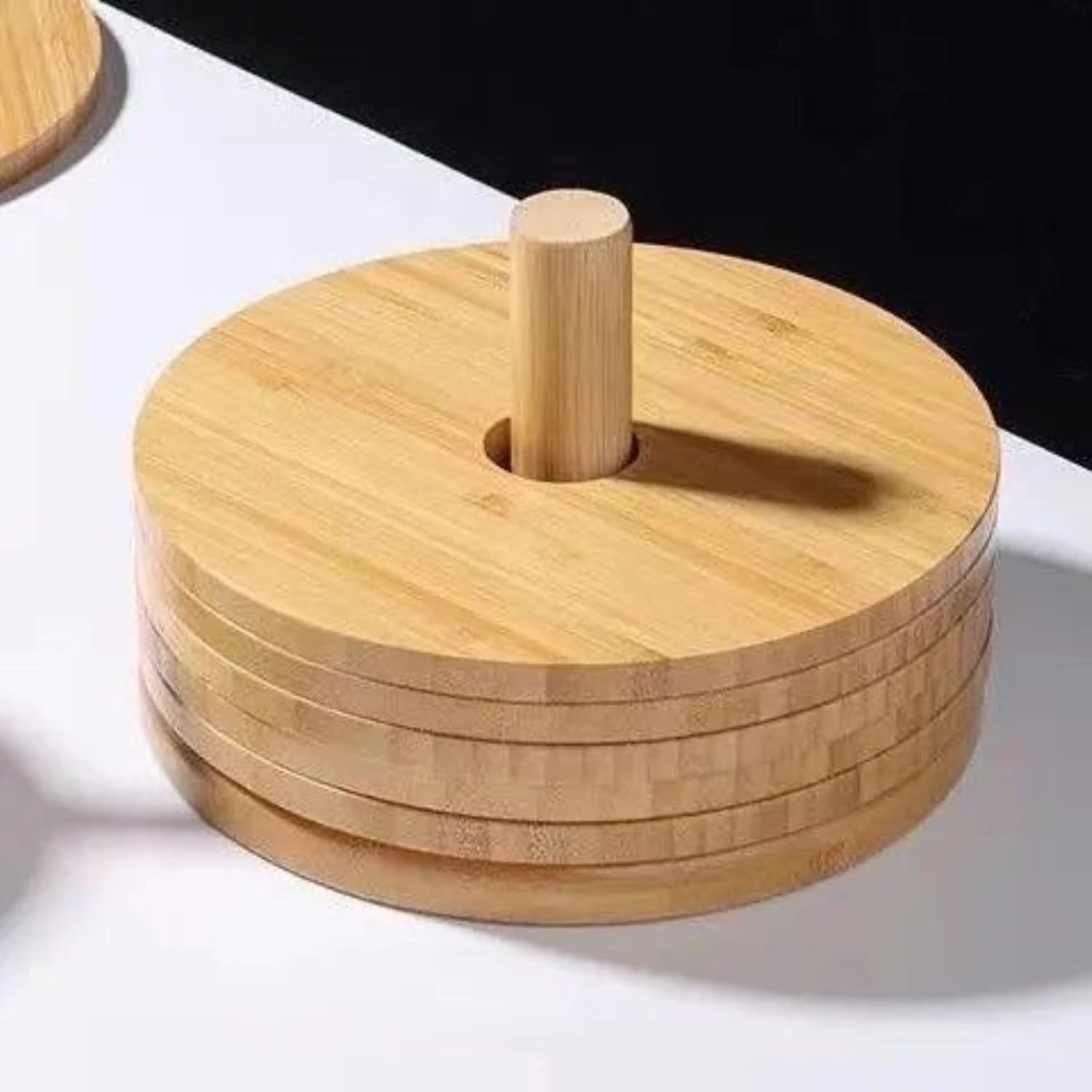 Kitchen and Household Bamboo Thick Circular Water Cup Tableware and cookware Insulation pad