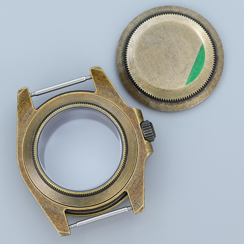 40mm Bronze 300M Waterproof Watch Case 316L Stainless Steel for NH35 NH34 NH36 NH38 Movement Watch Parts image 3