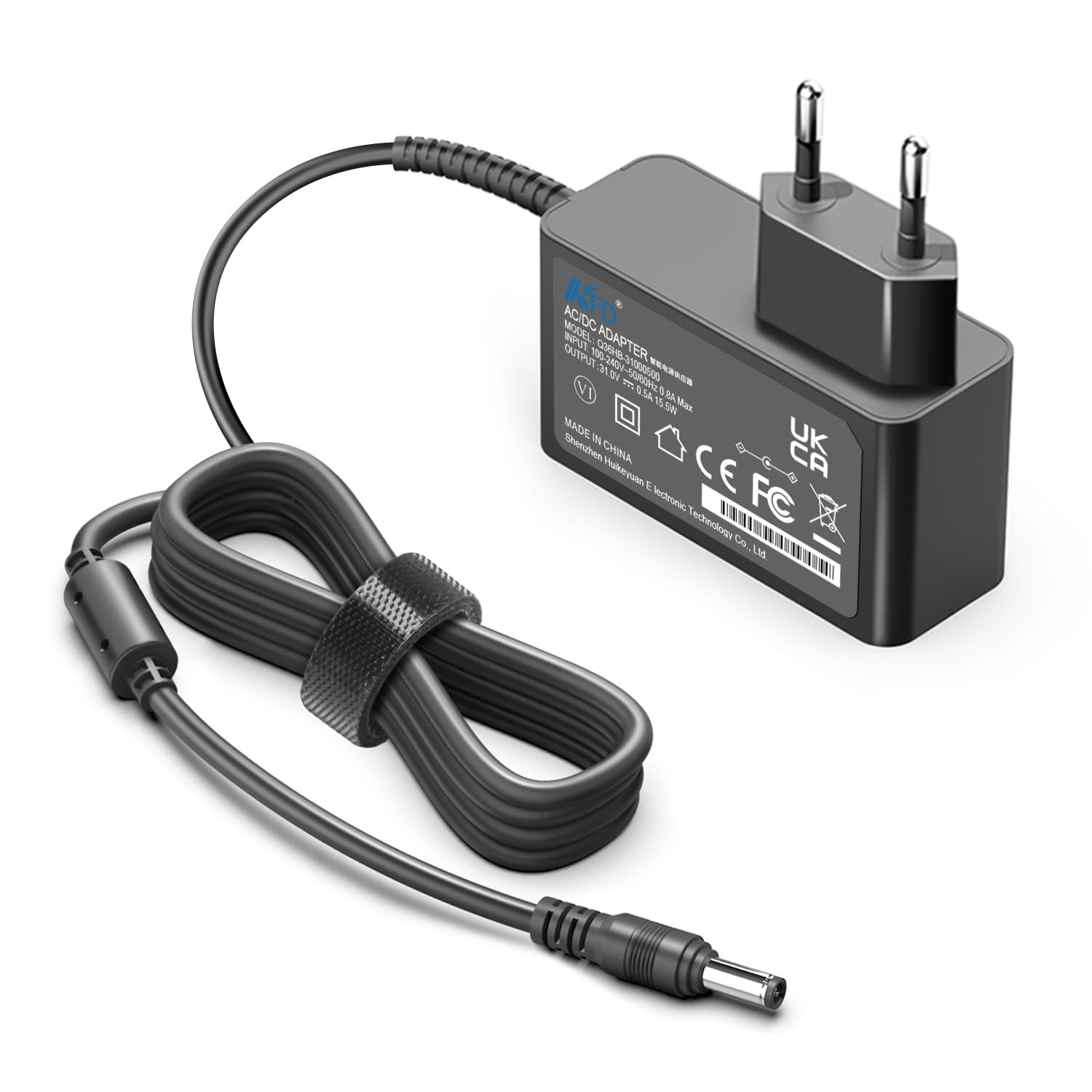 KFD Netzteil 31V 500mA Ladegerät für MIUZZY M241 Akku Staubsauger Ladekabel  
KFD Netzteil 31V 500mA Ladegerät für CHEBI