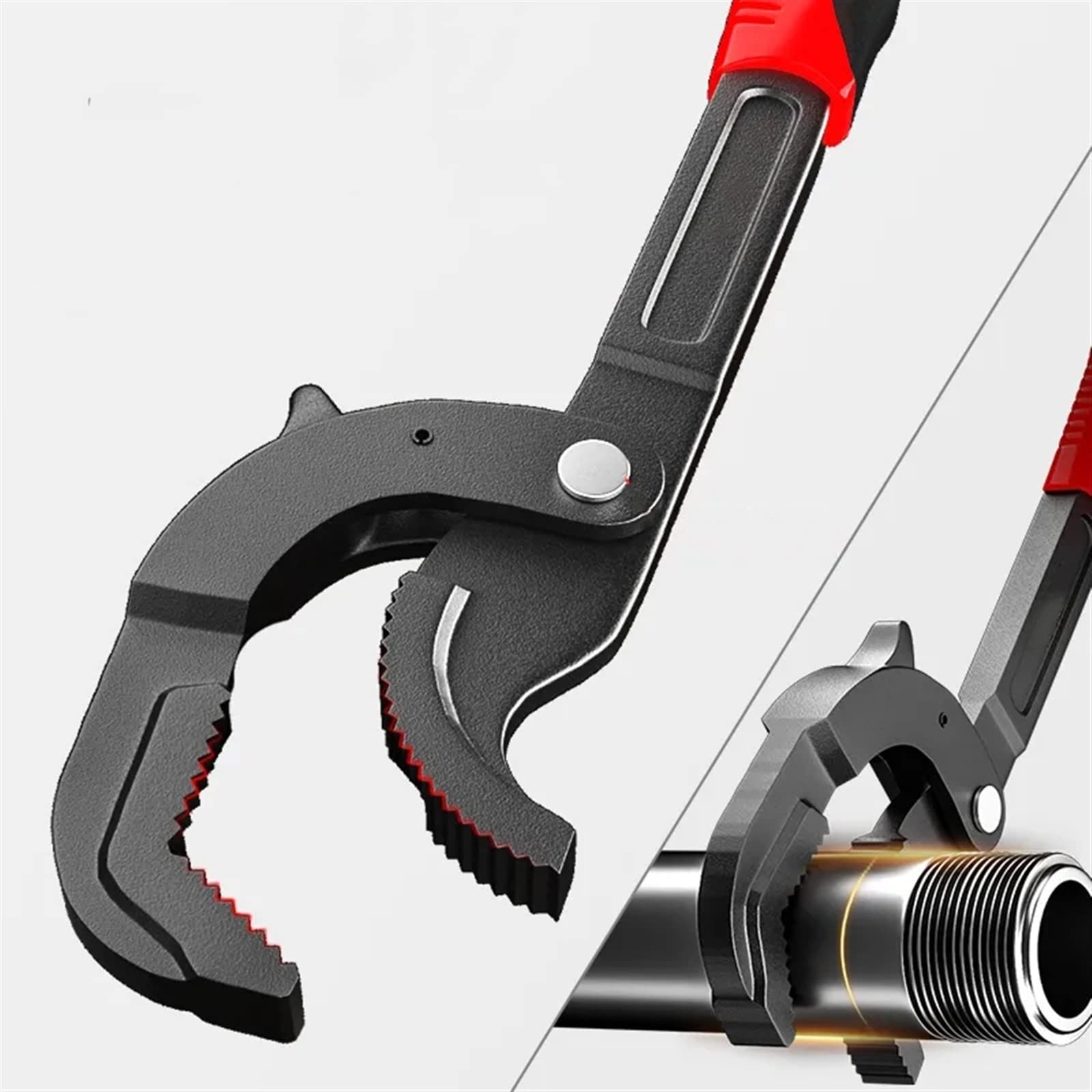 Llaves inglesas, herramientas de plomería, llave universal for tuberías, herramienta multifunción de extremo abierto de 6-22 mm/14-60 mm, llave inglesa de acero al carbono, herramienta manual de plome