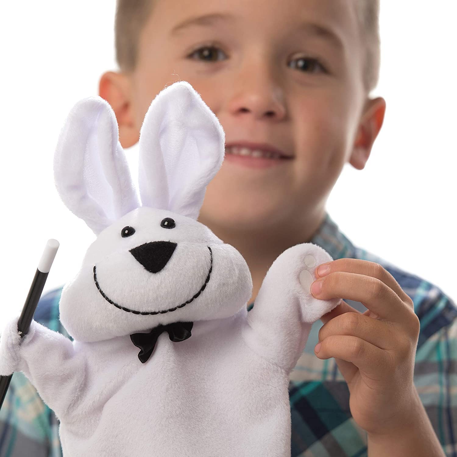 Marvin's Magic - Juego de Trucos de Magia de Madera para Niños - Incluye Bloques de Escape - Conejo Que Desaparece - Naipes Que Suben - Set Educativo - Regalo Ideal Cumpleaños