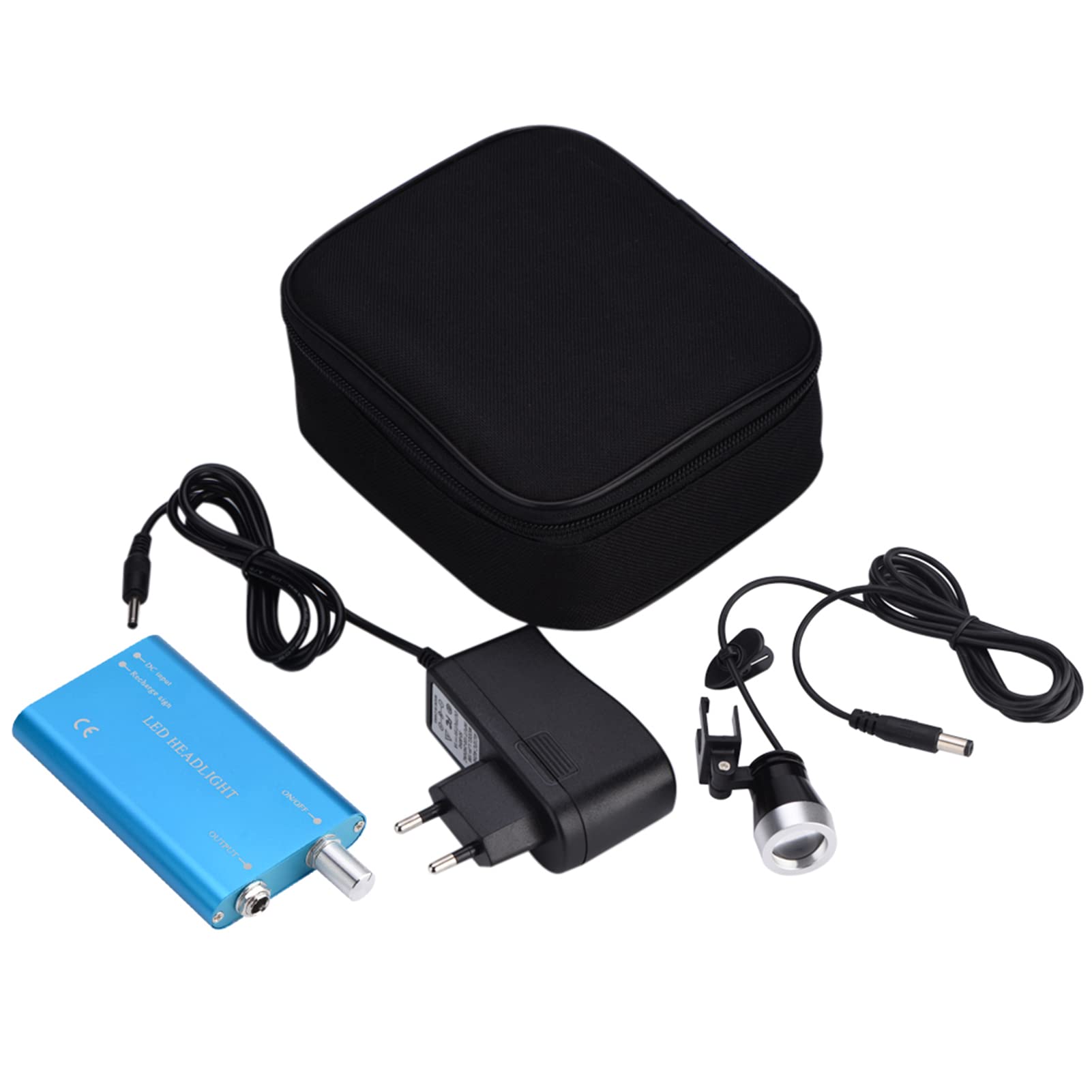 1 Pz Portatile Dentale Luminoso LED Faro Dentista Chirurgia Lampada Frontale per Lente D'ingrandimento