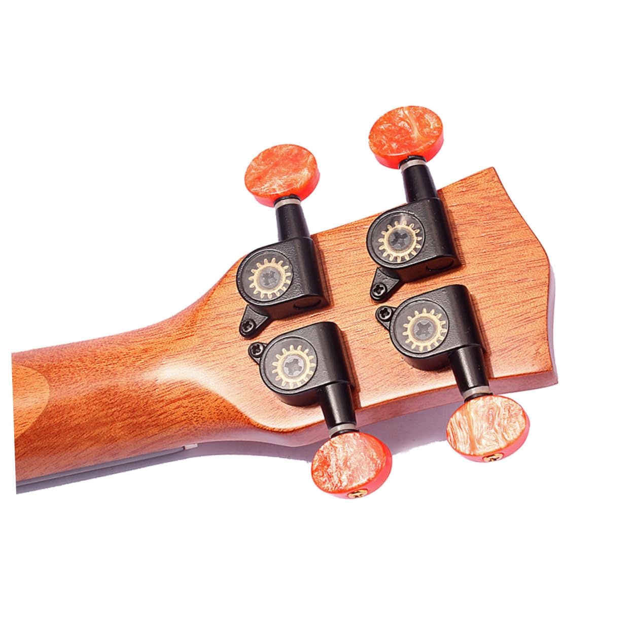 Kleiner Taschen Ukulele 4 Saiten Fichte Mahagoni Griffbrett Mit Schallloch Reise Sopran Ukulele Für Kinder Und Anfänger