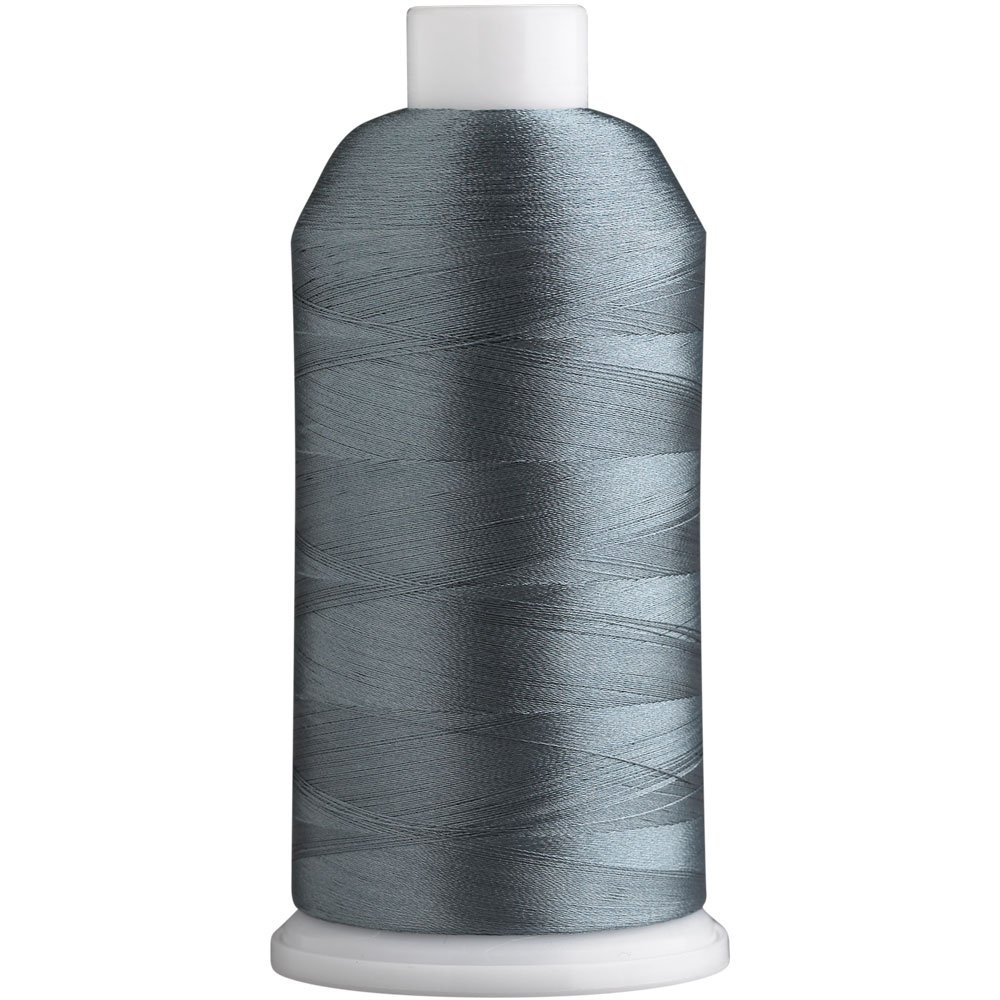 Superpunch SuperB Embroidery Thread 40wt, 5000 m Cone, Slate Gray 966