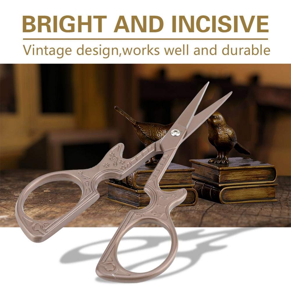Mini Ciseaux Vintage En Acier Inoxydable Pour La Couture, La Broderie, Les Travaux Manuels [#1