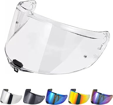 Helmet Visor for VECTOR II/Citation II Helmet Visor Accessories | UV Protection,Impact-Resistant,Outer Face Shield for Citation II/VECTOR II/FF811 Motorcycle Helmet Accessories Replacement