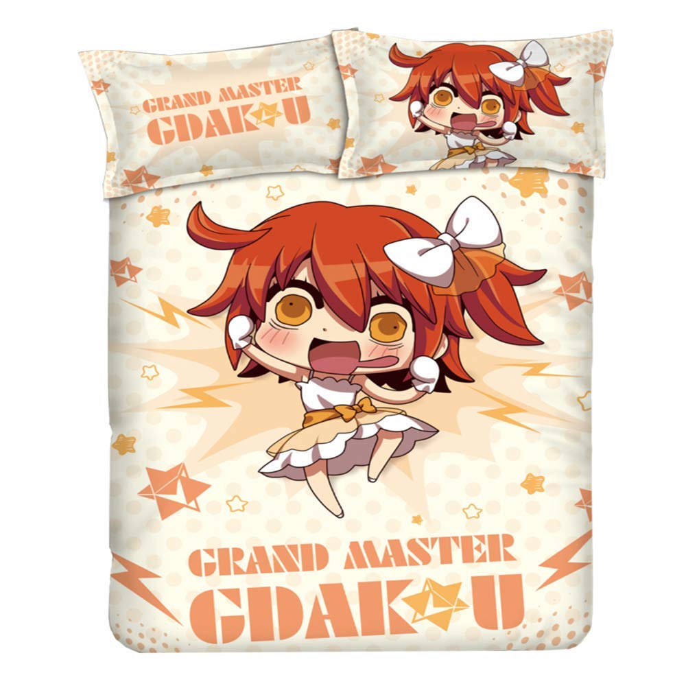 KOSEART Gudako - Fate Japanese Anime Bed Blanket Duvet Cover with Pillow Covers