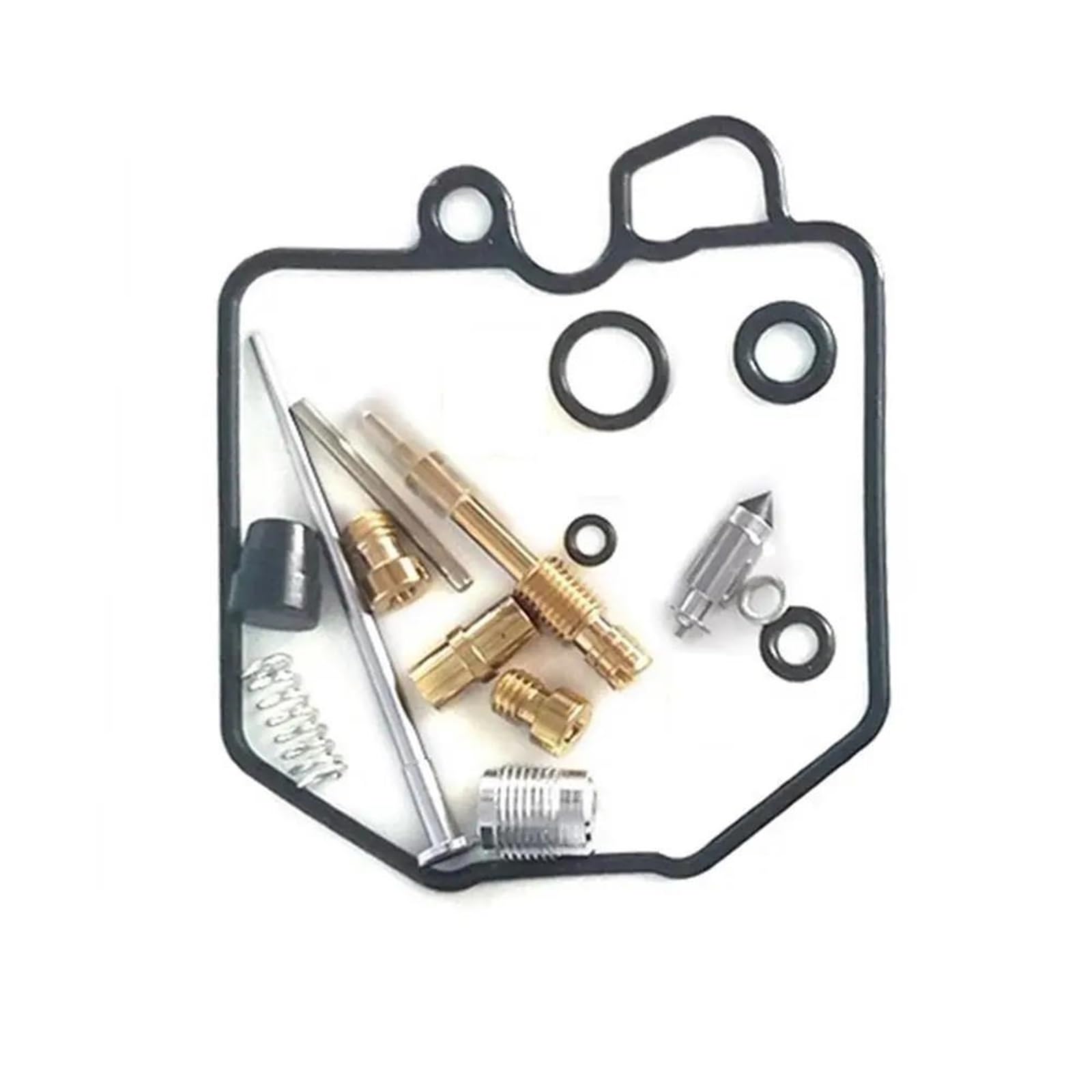 Juego De Reconstrucción Carburador Kit De Reparación Carburador Motocicleta para CX500, CX500C, Custom, CX500D GL500 Flotadores, Junta Juego Válvulas Aguja(Conjunto 3)