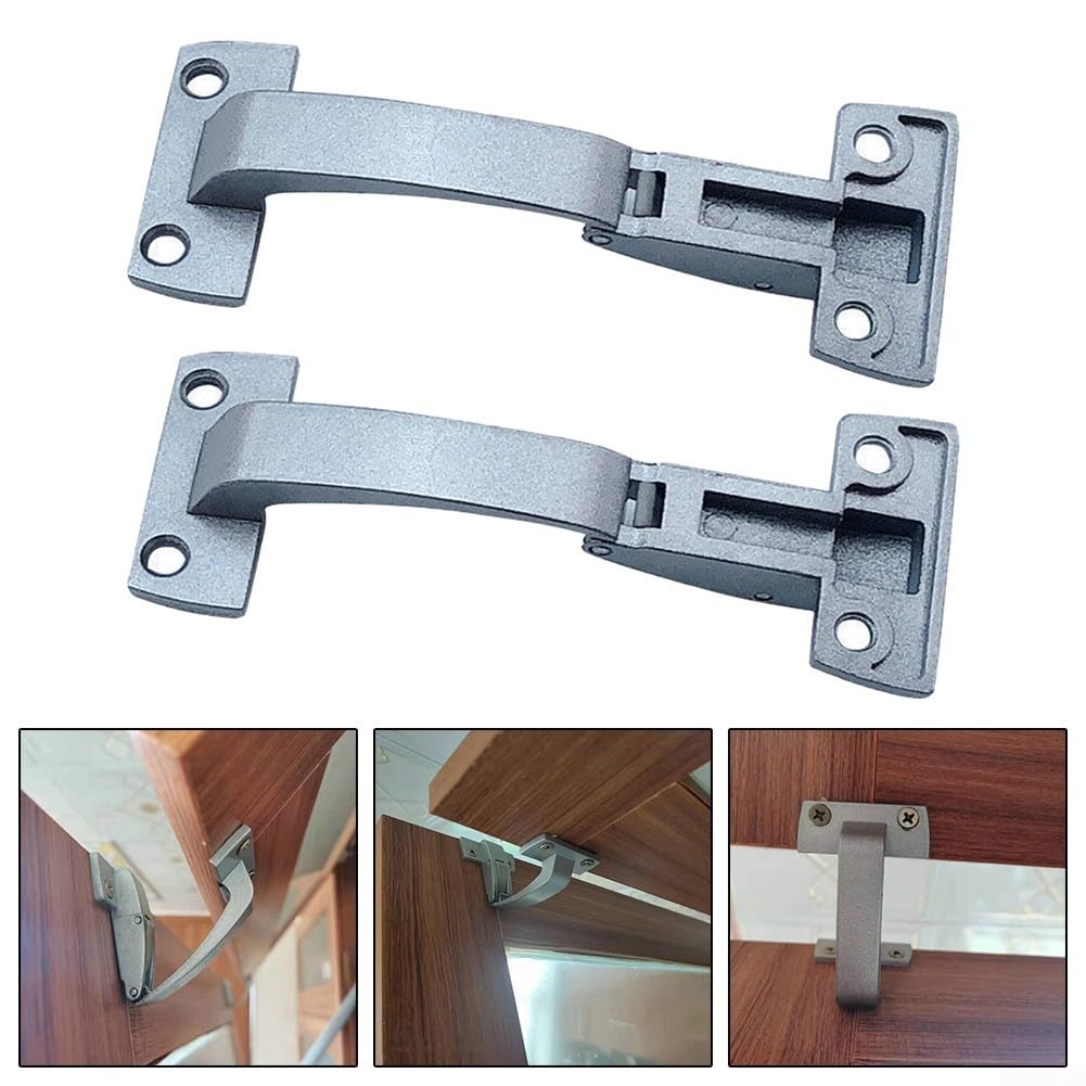 HpLive 10 cerniere per porta dell'armadio, cerniere pieghevoli, per mobili, porte in legno, per mobili, armadi, armadi, cerniere pieghevoli, 124 x 50 mm