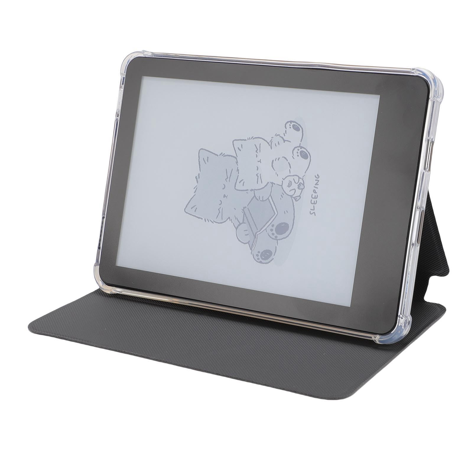 Fabater E-Paper-Reader, Kompakter 6-Zoll-300-PPI-Touchscreen mit Schutzhülle für Tägliche Leser und Lernbegeisterte (Black)