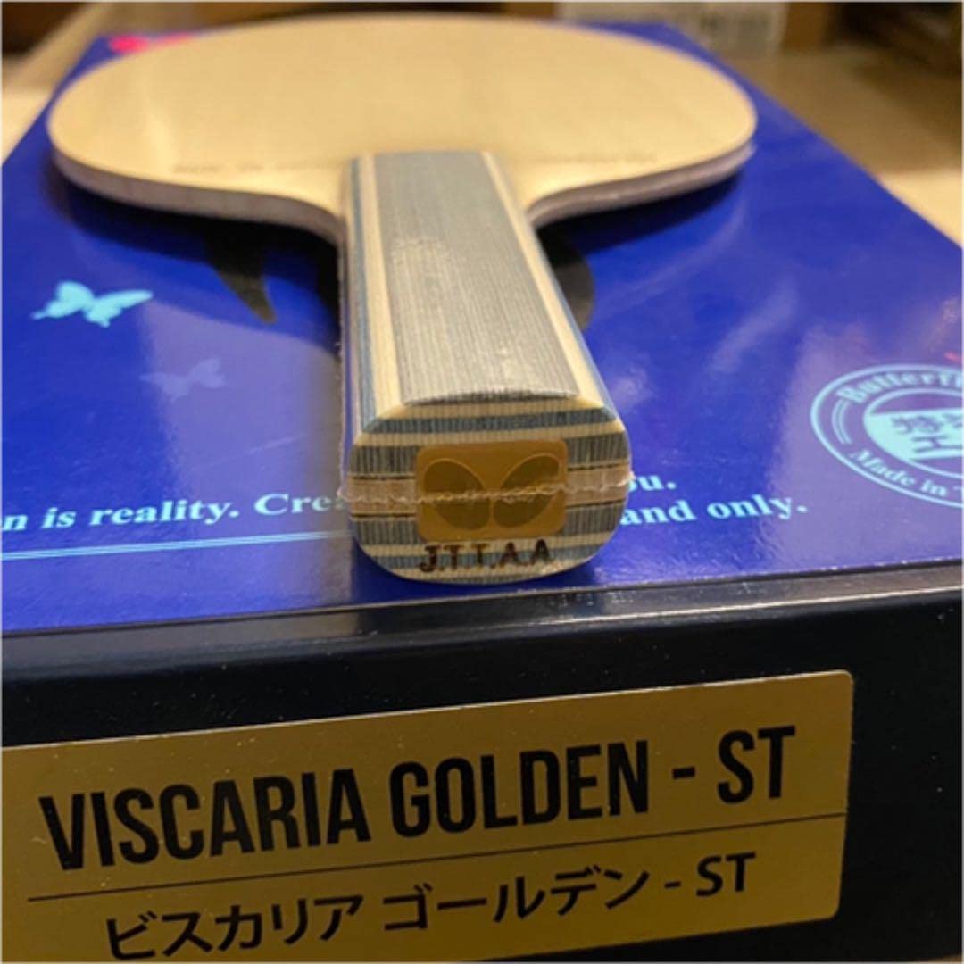 Amazon.co.jp: 卓球 バタフライ ビスカリアゴールデンST 85g : おもちゃ