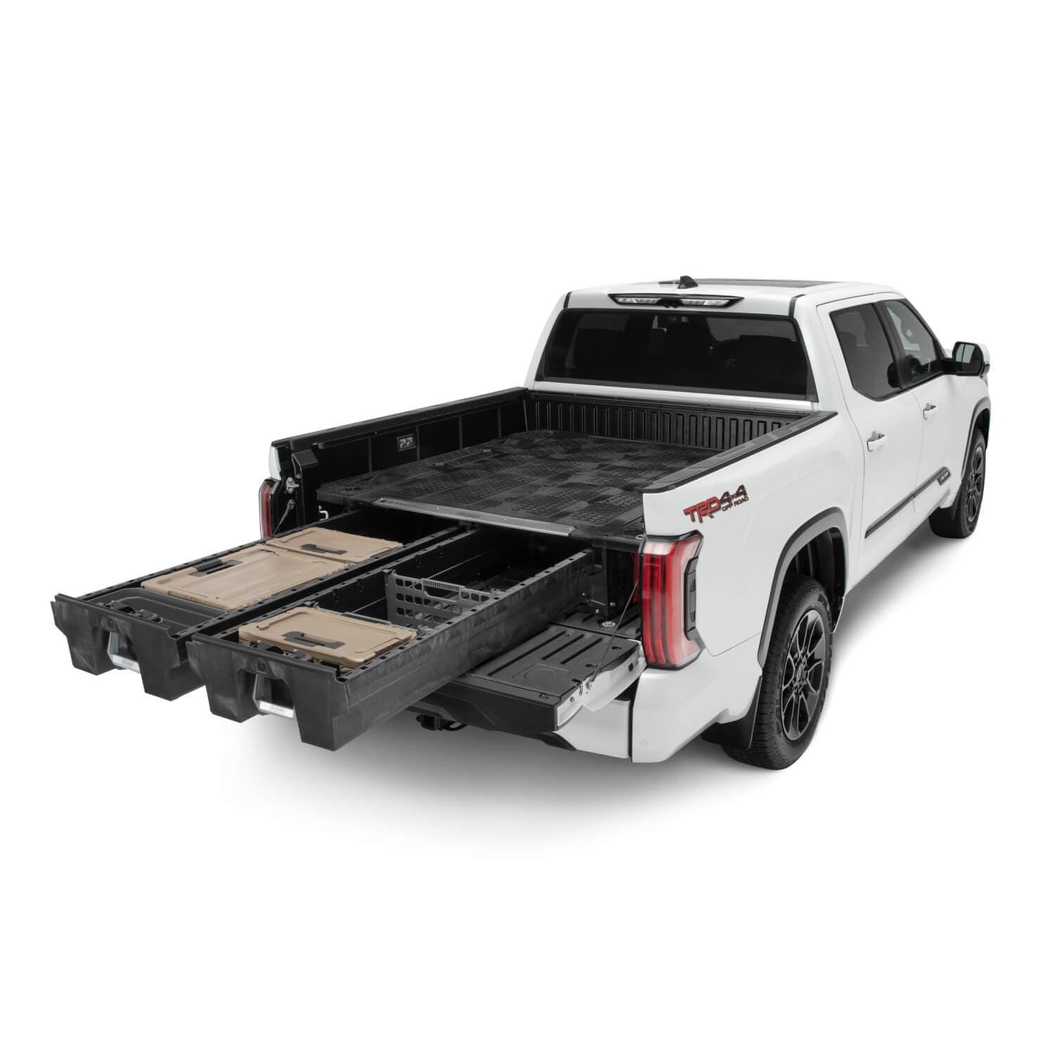 DECKEDTruck Bed Storage System with System Accessories | Compatible with Toyota Tundra (2007-2021) 5'7"