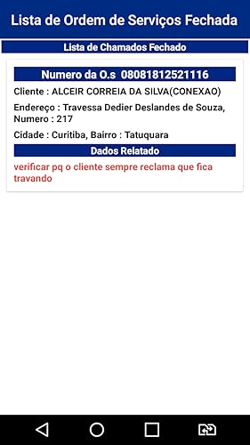 MyOS Aplicativo para gerência de Ordem de Serviço e Mapas para Empresa de Telecom e, Provedor de Int