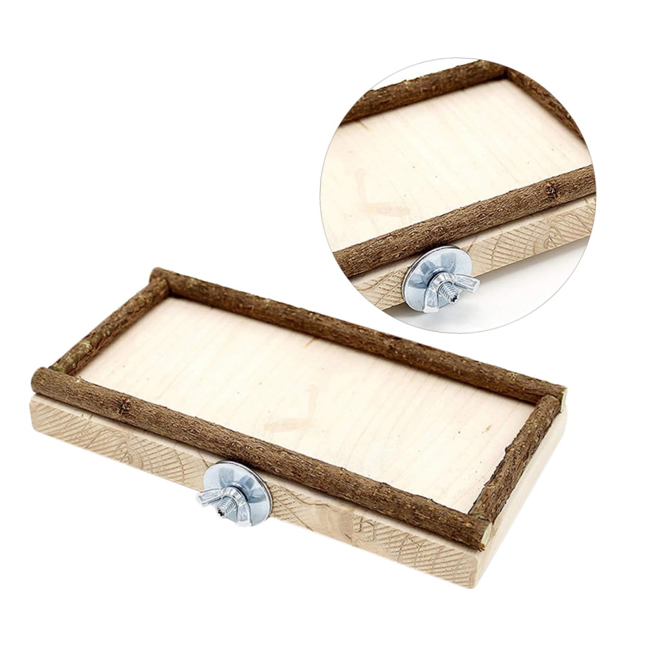 TOYANDONA 3 Piezas Perchas Naturales Para Pájaros Trampolín Percha De Loro Percha Plana Para Pájaros Perchas Para Loros Para Pájaros Grandes Parque De Aves De Madera Iniciar Sesión A Su