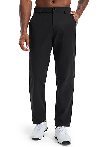 Libin Men's Golf Pants 30"/32"/34" Lightweight Stretch Work Dress Office