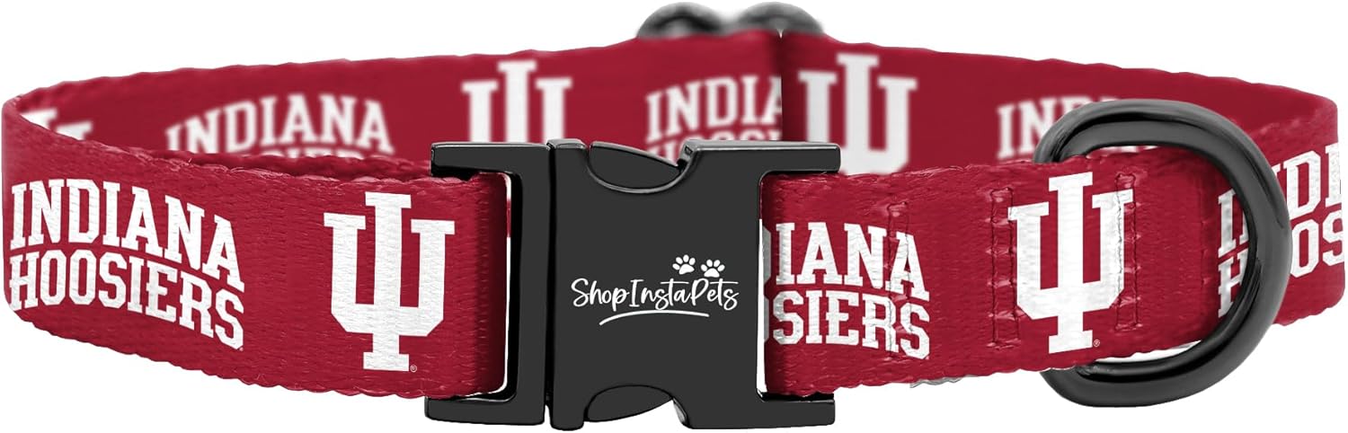 Indiana Hoosiers Officially Licensed Dog Leash | Great Gift for Fans | 6 Foot Leash