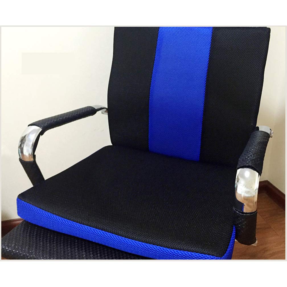 Cuscino Antidecubito Per Sedia A Rotelle - Decompressione, Morbido, Lavabile, Blu - 2