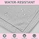 Reise Wäschesack Klein mit Reißverschluss, Wasserdichte Reise Wäschebeutel für Schmutzwäsche, Badebekleidung, Waschbarer Camping Dry Wetbag Stoffwindeln, Geeignet für Fitness (Rosa+Grau)