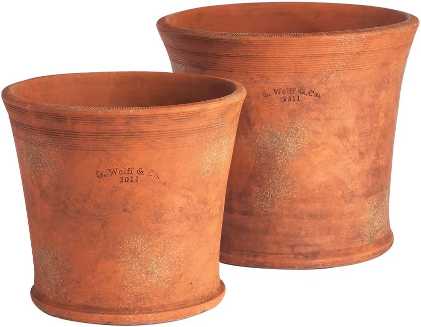 Guy Wolff Greenhouse GW129TC Danforth Nested Ceramic Pots