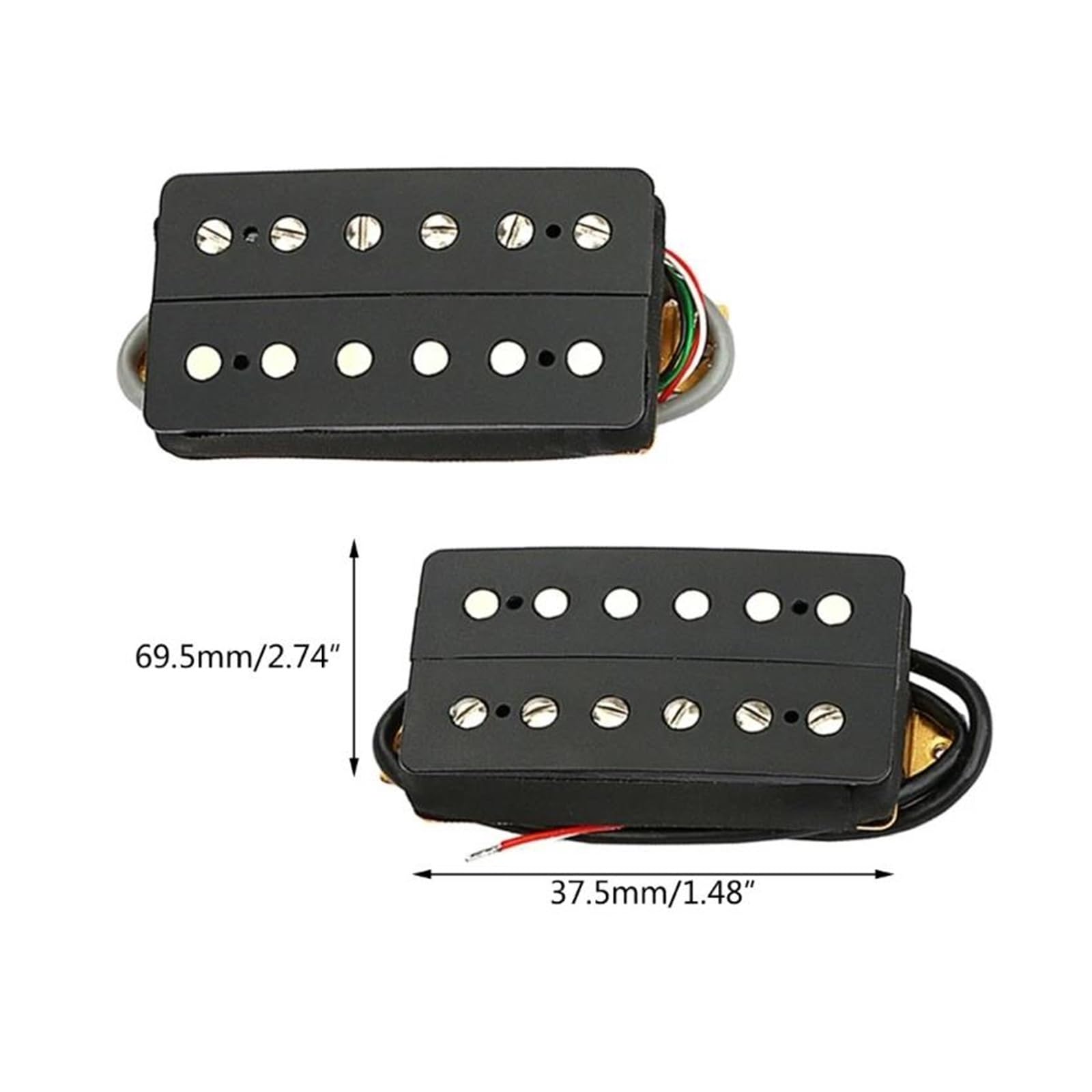 Trwałe Części Zamienne Do Przetwornika Gitary Elektrycznej Przetwornik Gitarowy Z Podwójną Cewką Przetworniki Instrumentów Gitary Elektrycznej