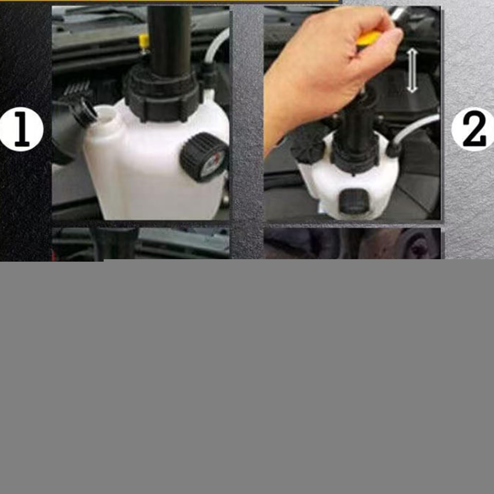 Sangrador De Frenos Botella De 3 Litros Para Sangrado Y Cambio De | Herramienta De Motor Para Una De Sustitución Para Mecánicos Aficionados Y Principiantes
