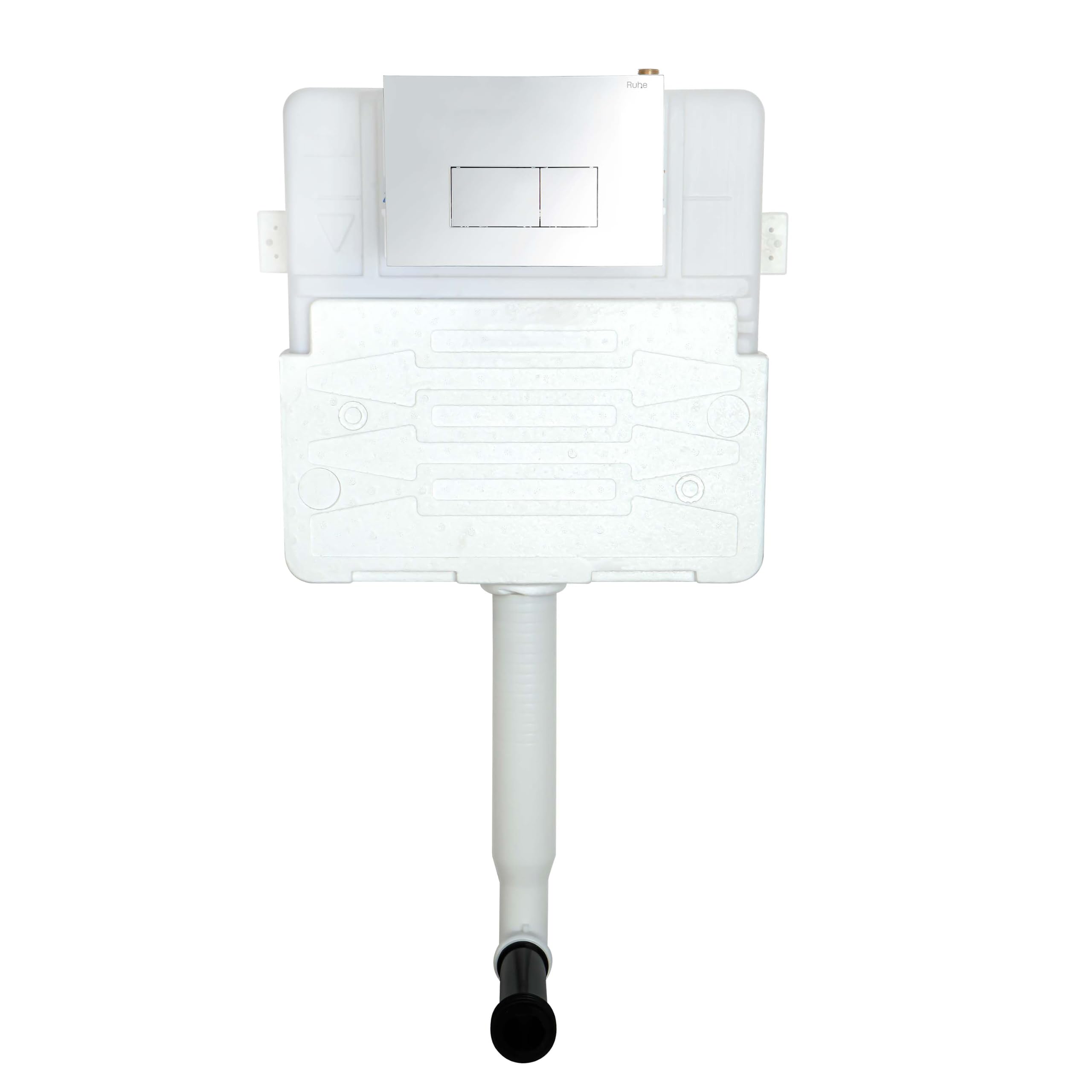 Ruhe® Mechanical Concealed Cistern for Wall-Hung Western Commode | Dual Flush Tank | HDPE & ABS Material | 19 x 7 x 33.5 Inches | White | Leak-Proof, Noise-Free, Easy Installation-image-18