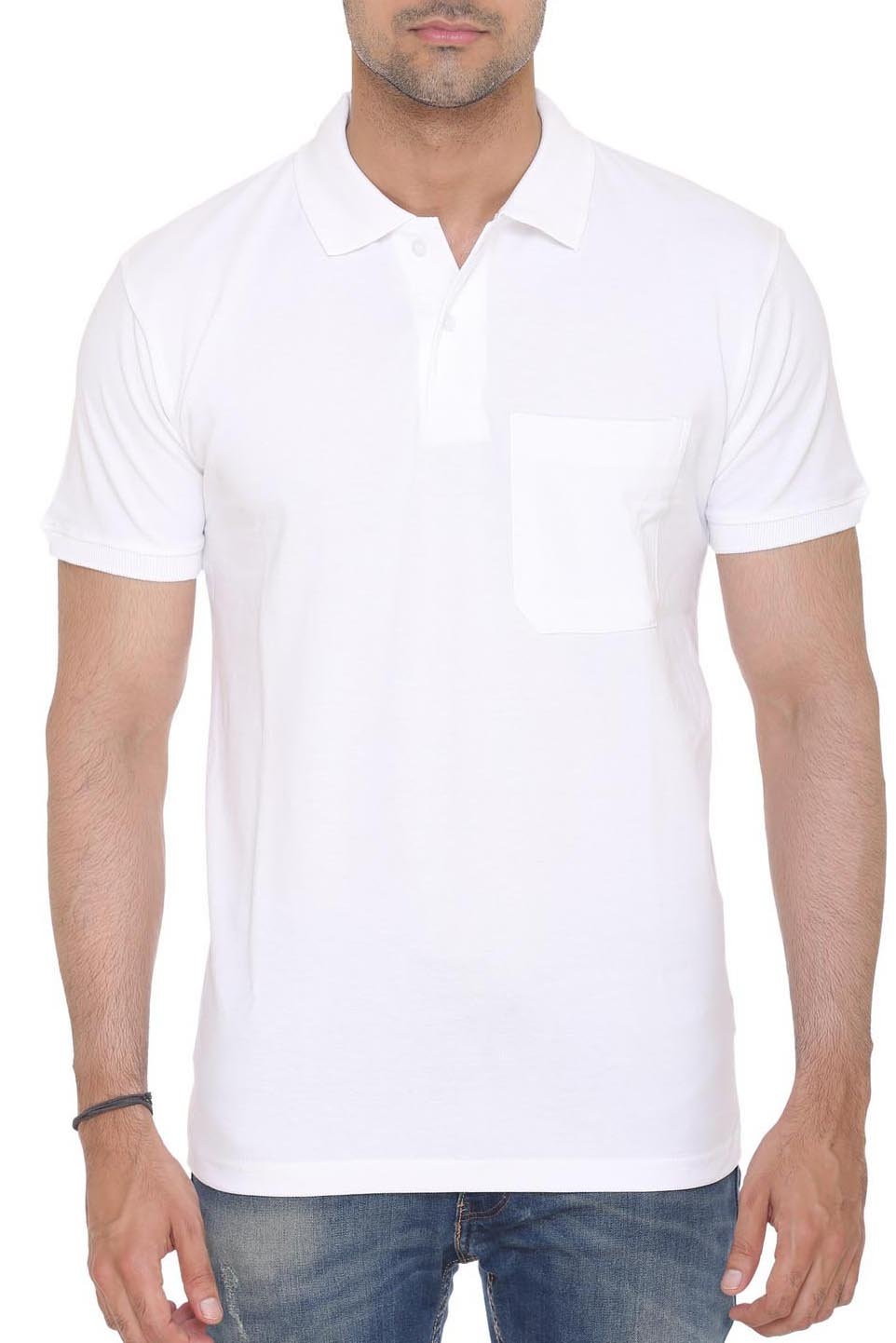 Cotton Polo T-Shirts for Men with Chest Pocket-picture-42