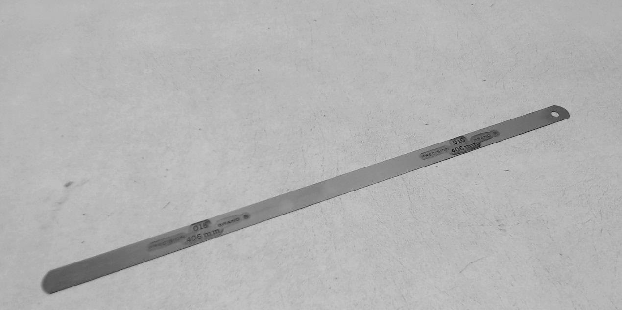 Precision Brand 19515 .016 X 1/2 X 12 Feeler Gage 19515